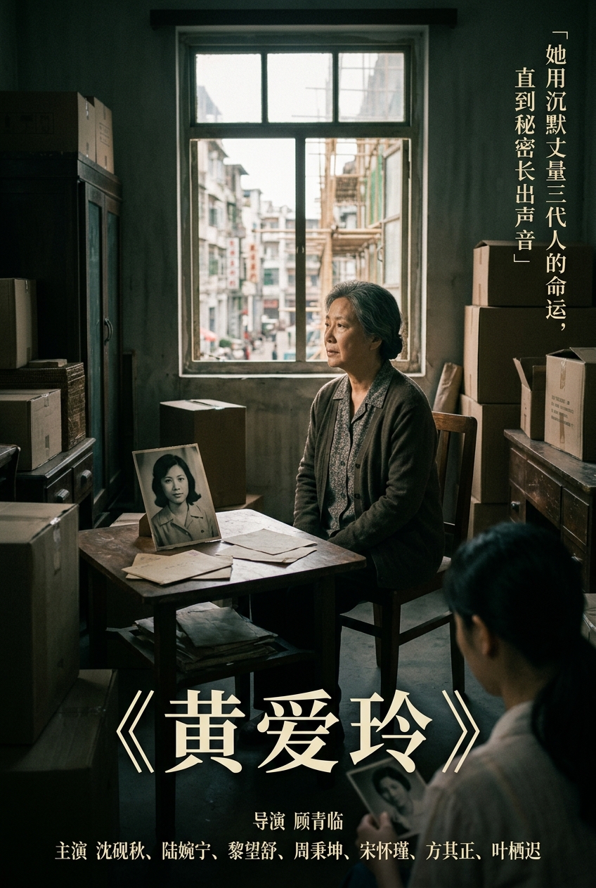 《黄爱玲》主视觉海报